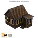 SP Destroyed East European House (28mm) 3