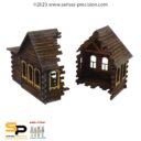 SP Destroyed East European House (28mm) 5