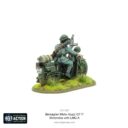WG Bolt Action Bersaglieri Moto Guzzi GT17 Motorbike With LMG A 3