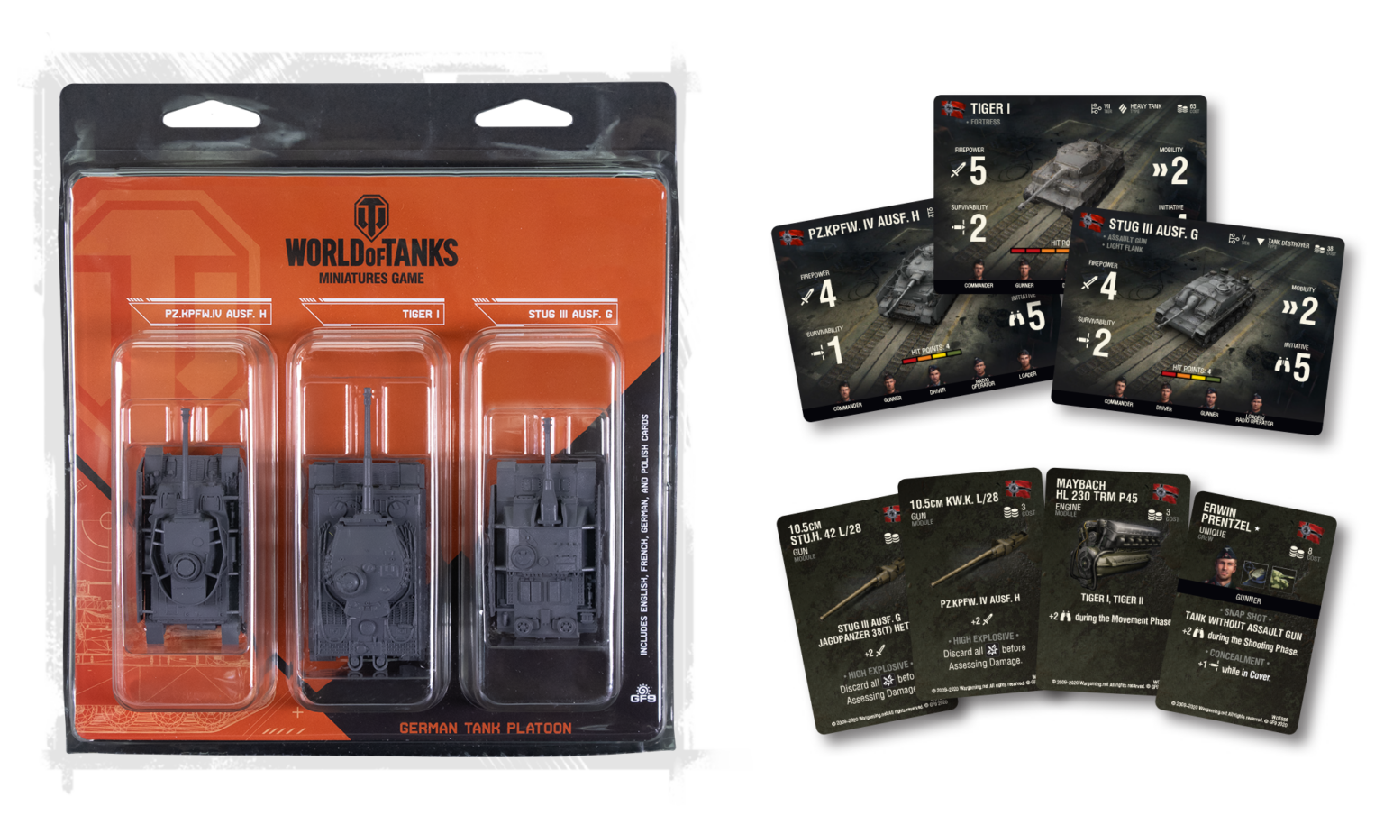 Gale Force Nine German Tank Expansion - Jagdpanzer E-100
