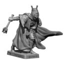 Mithril Miniatures MZ714 Lord Of The Rings 'NAZGUL™ Lord On Foot' Resin Figure 1