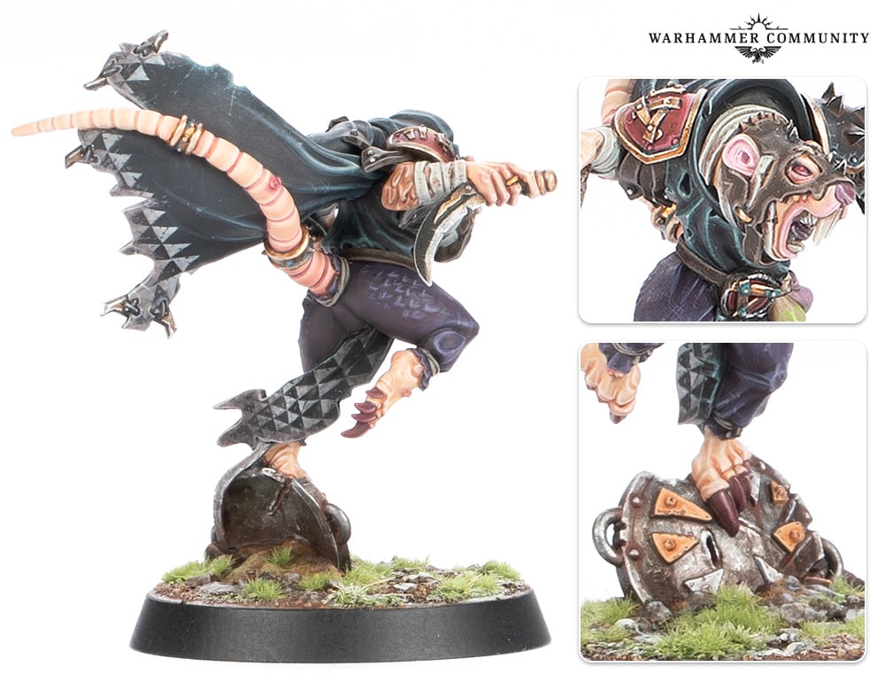 Blood Bowl Skaven Starpsieler Skitter StabStab