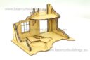 Lasercut Buildings Townhouse 🙂 28mm:1 56 4