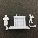 Mithril Miniatures Lord Of The Rings 'Barliman And Nob' Resin Vignette 2