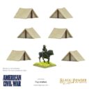 WG Black Powder Epic Battles ACW Pup Shelters