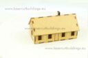 Lasercut Buildings 28mm Farmhouses 3