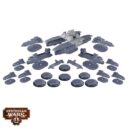 WC Dystopian Wars Vauban Battlefleet Set 1