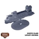 WC Dystopian Wars Vauban Battlefleet Set 10