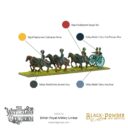 WG Black Powder Epic Battles Napoleonic British Royal Artillery Limber 4