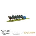WG Black Powder Epic Battles Napoleonic Prussian Foot Artillery Limber 1