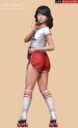 LM Arika, 1980s Roller Skating Girl 2