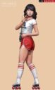 LM Arika, 1980s Roller Skating Girl 3