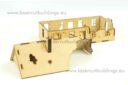 Lasercut Buildings Country Houses Damaged Versions 4