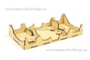 Lasercut Buildings Country Houses Damaged Versions 6