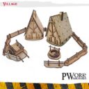 Village Mdf Terrain Scenery