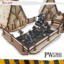 Village Mdf Terrain Scenery (2)