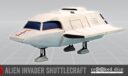 Crooked AlienInvaderShuttle