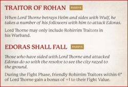 Games Workshop Lord Thorne Of The Wold™ Defies His Liege Helm Hammerhand In The Middle Earth™ Strategy Battle Game 2