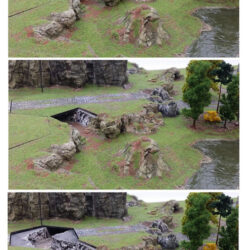 Tabletop Modellbau Höhle Eingang 2 3