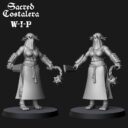 Bombshell Miniatures Sacred Costalera WIP Preview 1