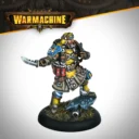 Warmachine Cygnar Gravediggers Commando Officer 1