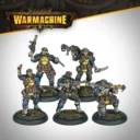 Warmachine Cygnar Gravediggers Commando Unit 1