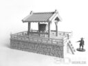 3D Alien Worlds Samurai Fishing Village 2