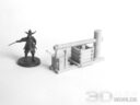 3D Alien Worlds Samurai Fishing Village 9