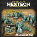 Gale Force Nine HEXTECH Light & Heavy Pine Woods (Winter) Preview
