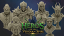 HEROS OF THE VERIDIAN SPIRE STL BUST 1