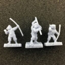 Mithril Miniatures MZ733 The Lord Of The Rings 'Hobbit Archers At The Battle Of Fornost' UV Resin Miniatures 3