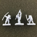 Mithril Miniatures MZ733 The Lord Of The Rings 'Hobbit Archers At The Battle Of Fornost' UV Resin Miniatures 4