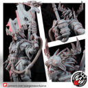 Wargame Exclusive Greater Good Krooll Sand Chief With Venom Flamer 6
