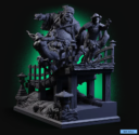 Akudokuou The Juggernaut Of Mount Osore Diorama 1
