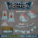 Gale Foce Nine Battlefield In A Box Gothic Sector Command Finish Wolfen Terrain Preview 4