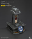 Joy Toy Ultramarines Lieutenant Titus' MkX Helmet & Display Stand 1