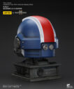 Joy Toy Ultramarines Lieutenant Titus' MkX Helmet & Display Stand 4