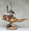 Khurasan Miniatures Asquamat Legendary Hero Mounted On Aplha Jungle Predator