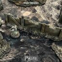 PWORK Wargames Trench Barricades 2