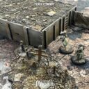PWORK Wargames Trench Concrete 2