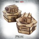 PWORK Wargames Trench Turrets