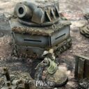 PWORK Wargames Trench Turrets 2