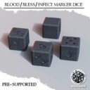 Diceverse Trench Crusade Blood Marker Dice