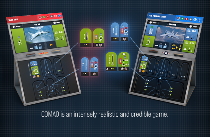Jeu De Plateau Air Superiority Modern Jet Air Combat - GDW - Occasion