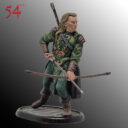 Mithril Miniatures LEGOLAS™ At Helm's Deep – 54mm UV Resin Miniature M54 109 1