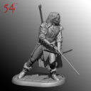 Mithril Miniatures LEGOLAS™ At Helm's Deep – 54mm UV Resin Miniature M54 109 2