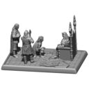 Mithril Miniatures MZ732 The Lord Of The Rings 'King EOMER™ Accepts The Submission Of The Dunlendings™' UV Resin Miniature 2