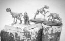 Diehard Miniatures Skeletal Dogs Preview 1