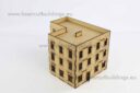 Lasercut Buildings Corner Townhouse 2