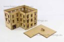 Lasercut Buildings Corner Townhouse 4